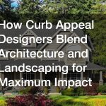 How Curb Appeal Designers Blend Architecture and Landscaping for Maximum Impact