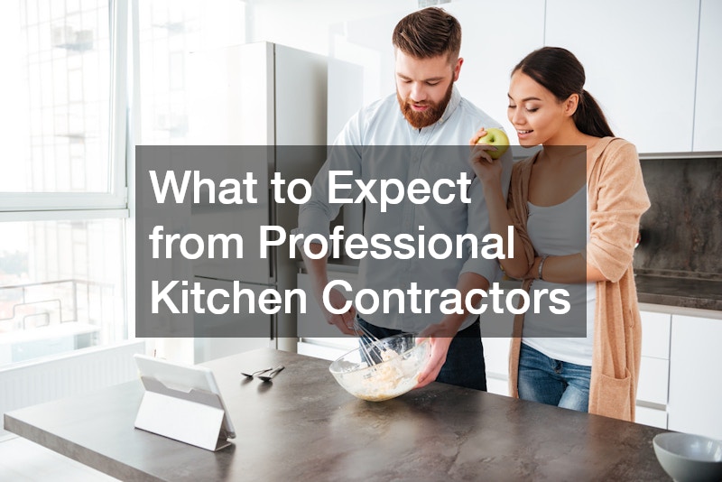 What to Expect from Professional Kitchen Contractors